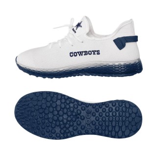 Men's Dallas Cowboys FOCO Gradient Sole Knit Sneakers